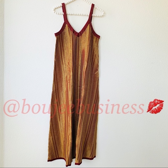 ZARA Limited Edition Dress with Metallic Thread - Picture 3 of 7